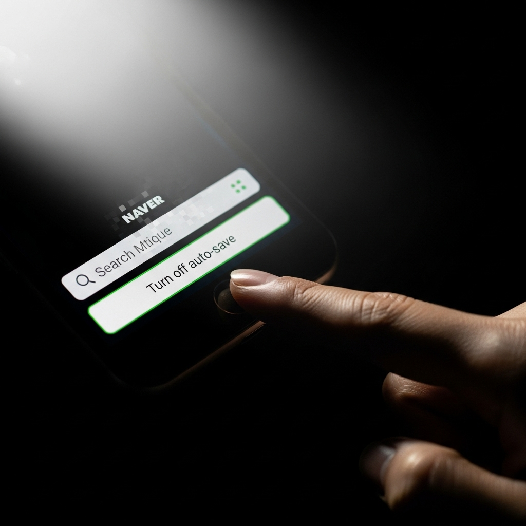네이버 앱 검색어 자동저장 끄기와 방문 기록 정리 총정리