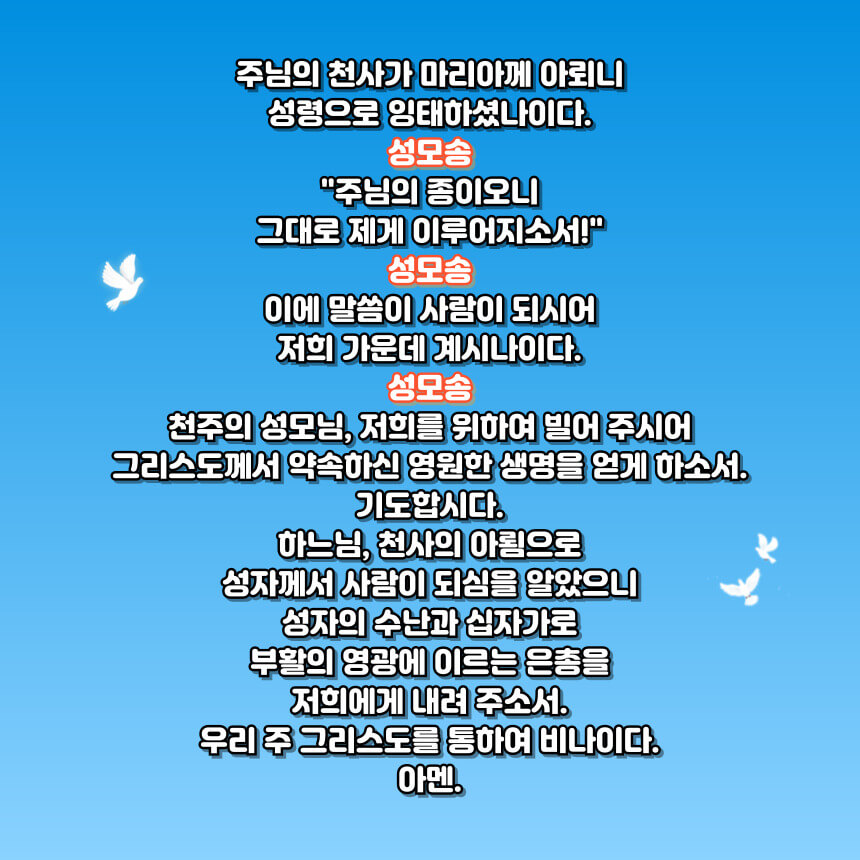 가톨릭 삼종 기도