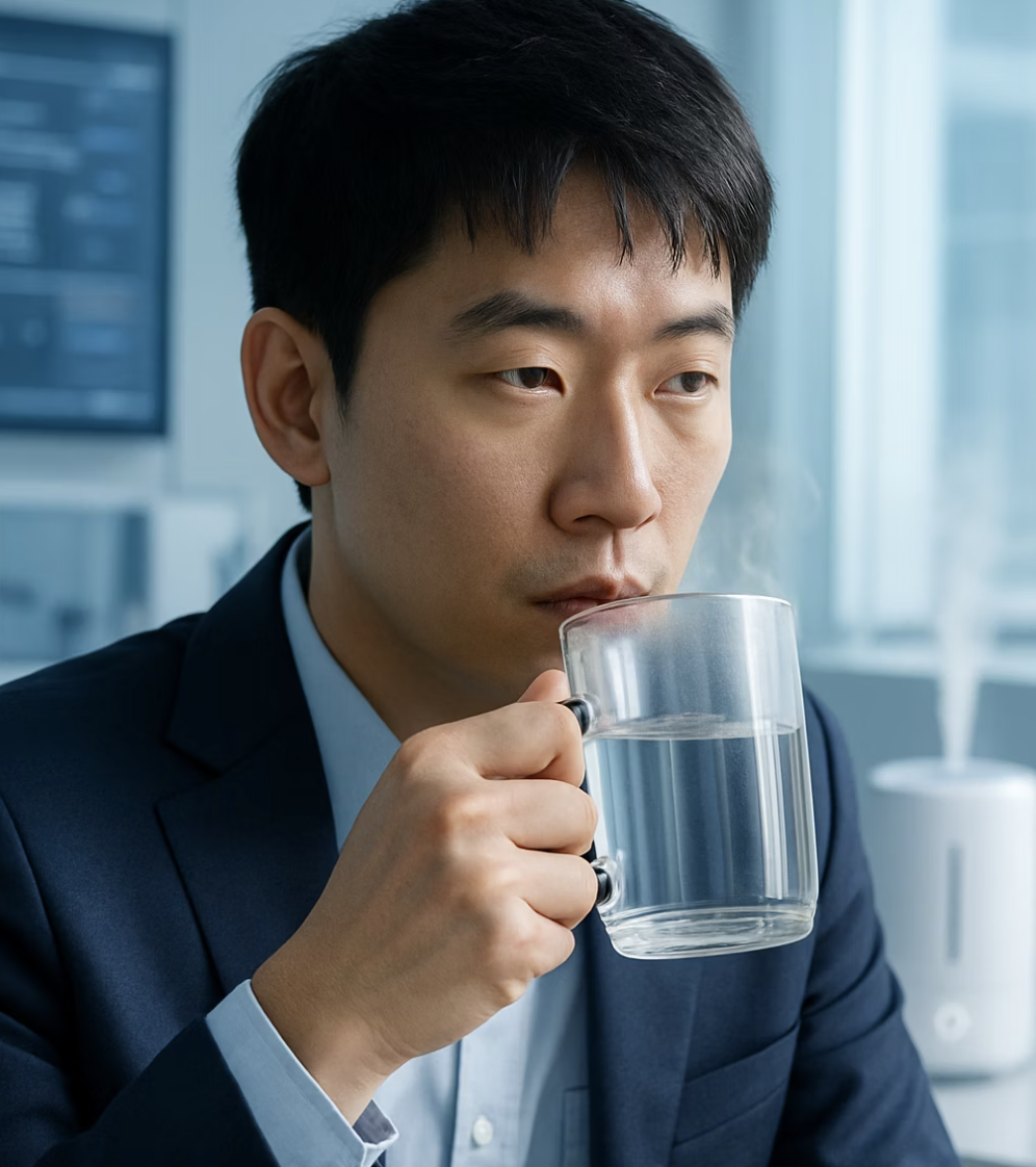 끈적한 분비물, 시원하게 배출하는 법