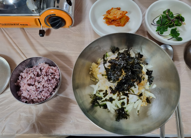2. 해녀횟집 도다미 물회 후기
