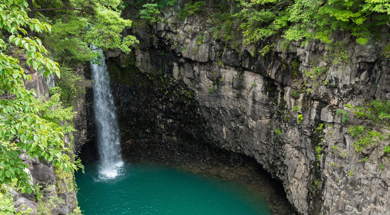 연천군 재인폭포