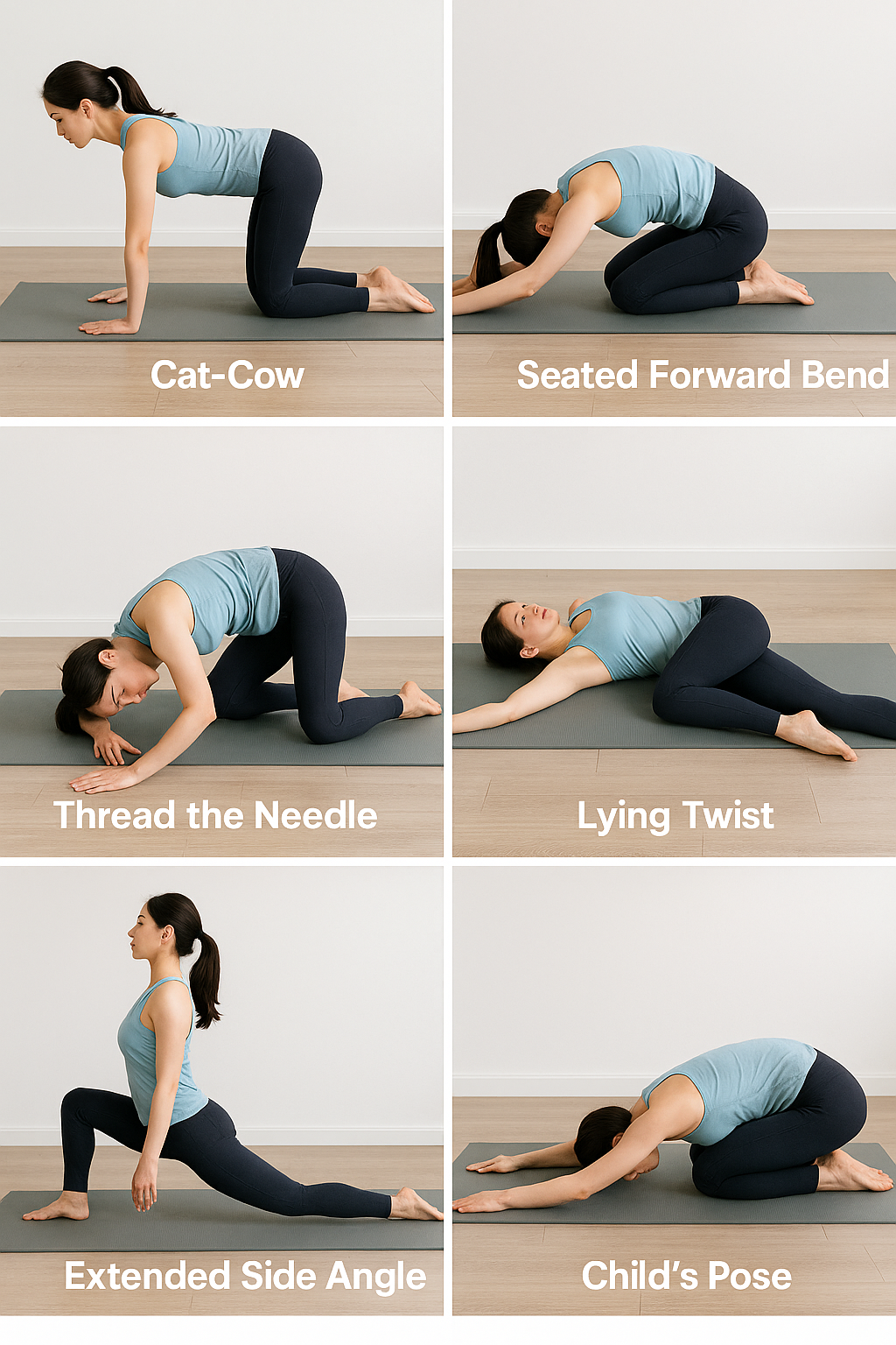 허리 유연성 높이는 동작 6가지