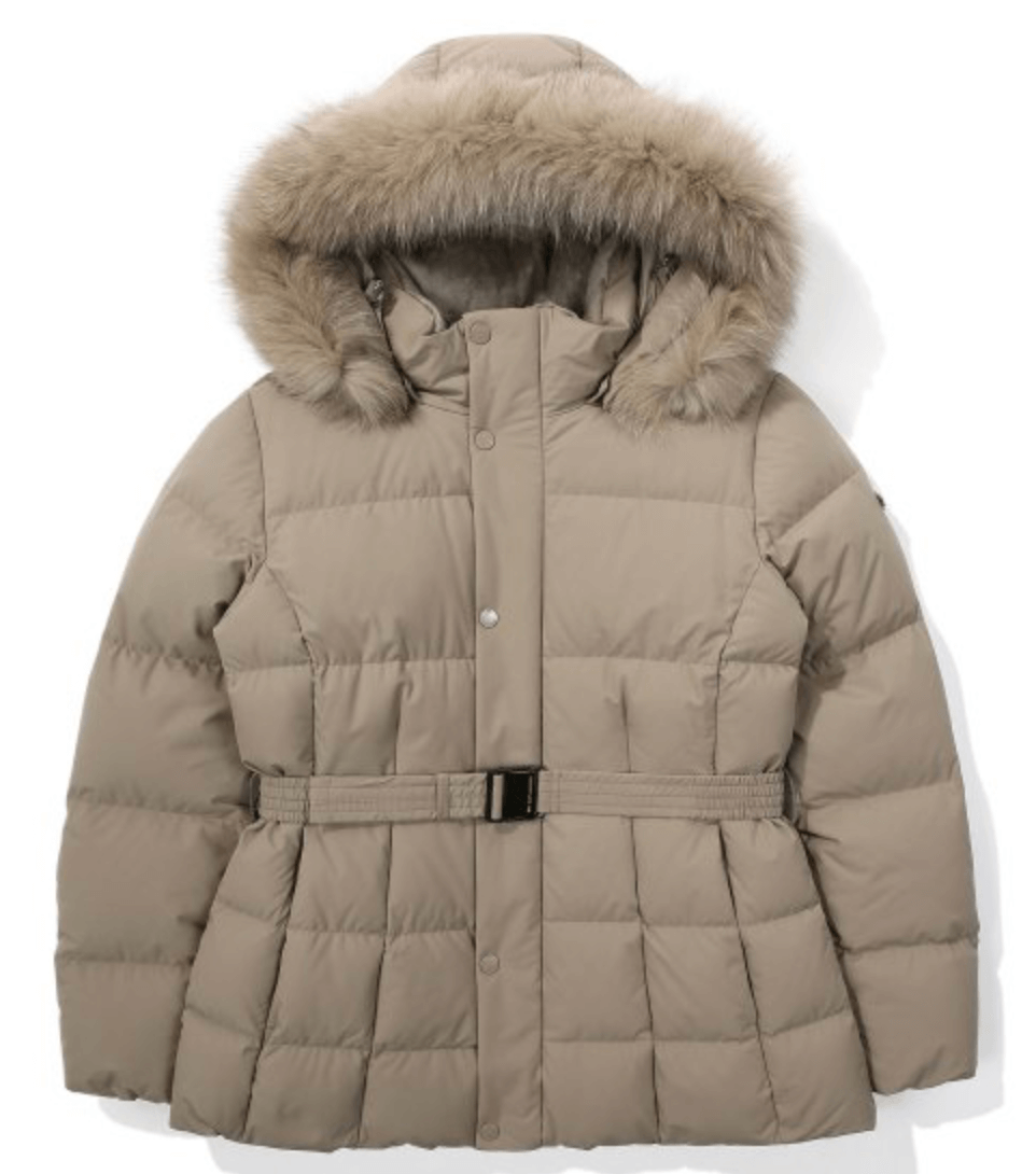 시그늬처도로시-k2패딩-미드베이지