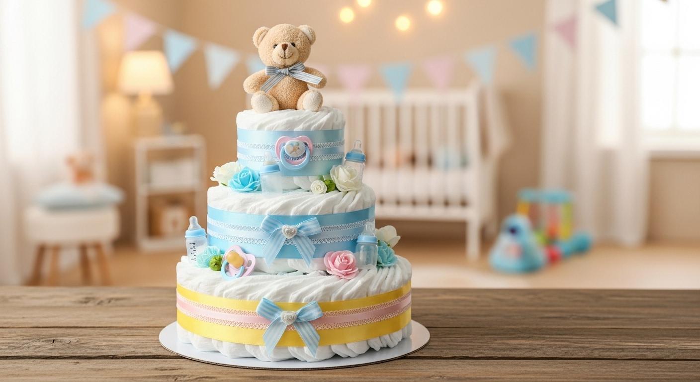 기저귀케이크