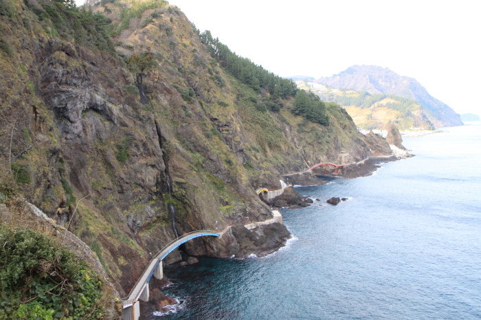 울릉도 해안도로 관련 사진