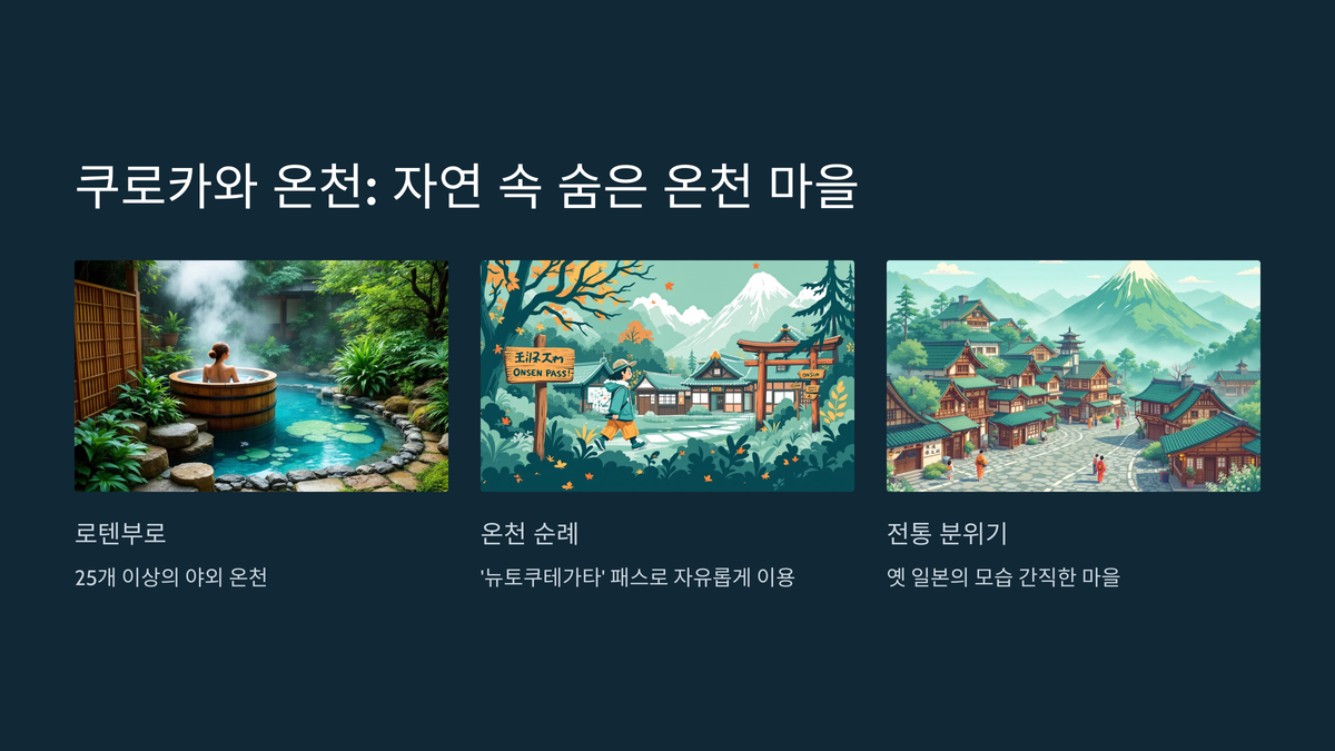 쿠로카와 온천