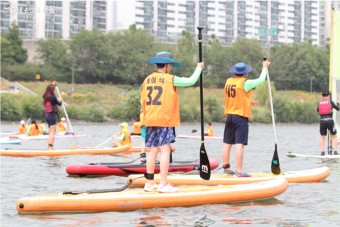 한강 4종 수상 스포츠 체험