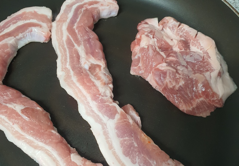 구워지는-삼겹살