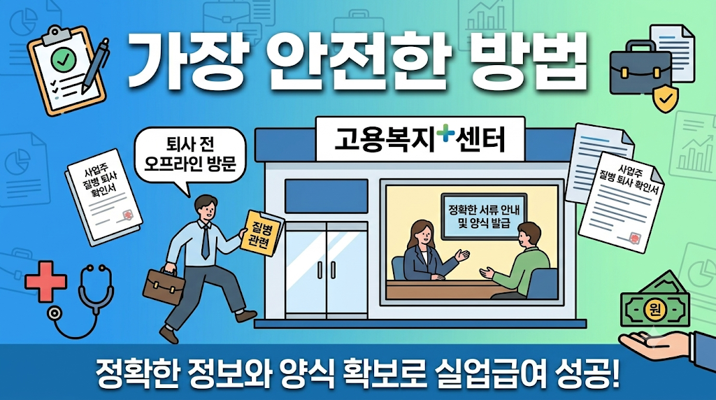 질병 퇴사 실업급여