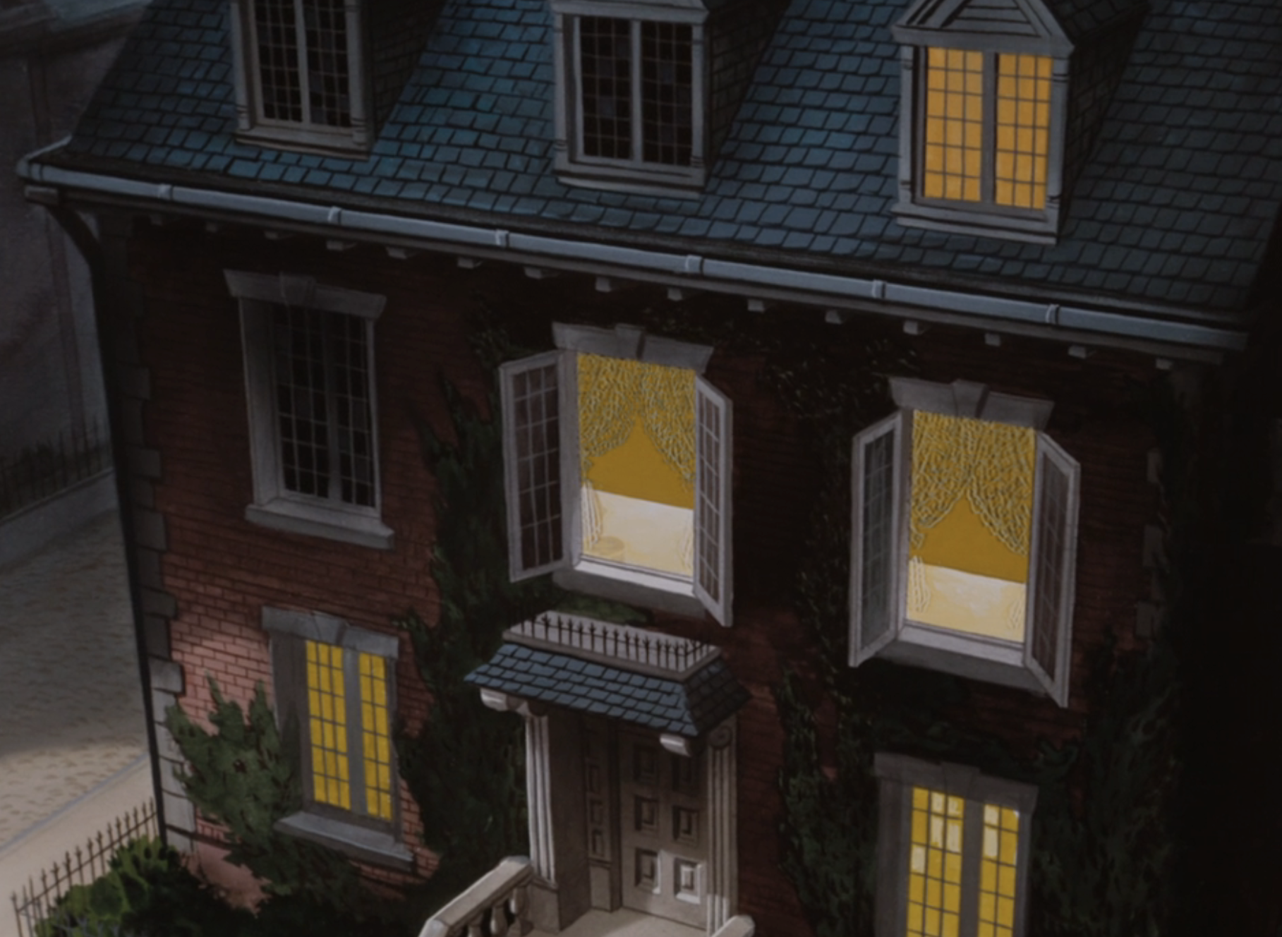 디즈니 애니메이션 피터팬의 인트로 화면