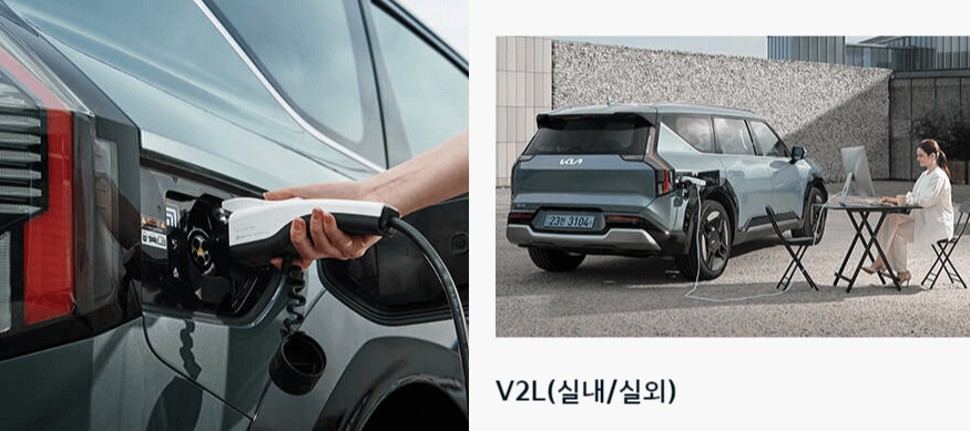 아이오닉 9와 EV9의 주요 차이점 비교 - 배터리 용량 및 거리 비교 / EV9 중고차 가격 및 정보 / 전기차 구매 시 지역별 보조금