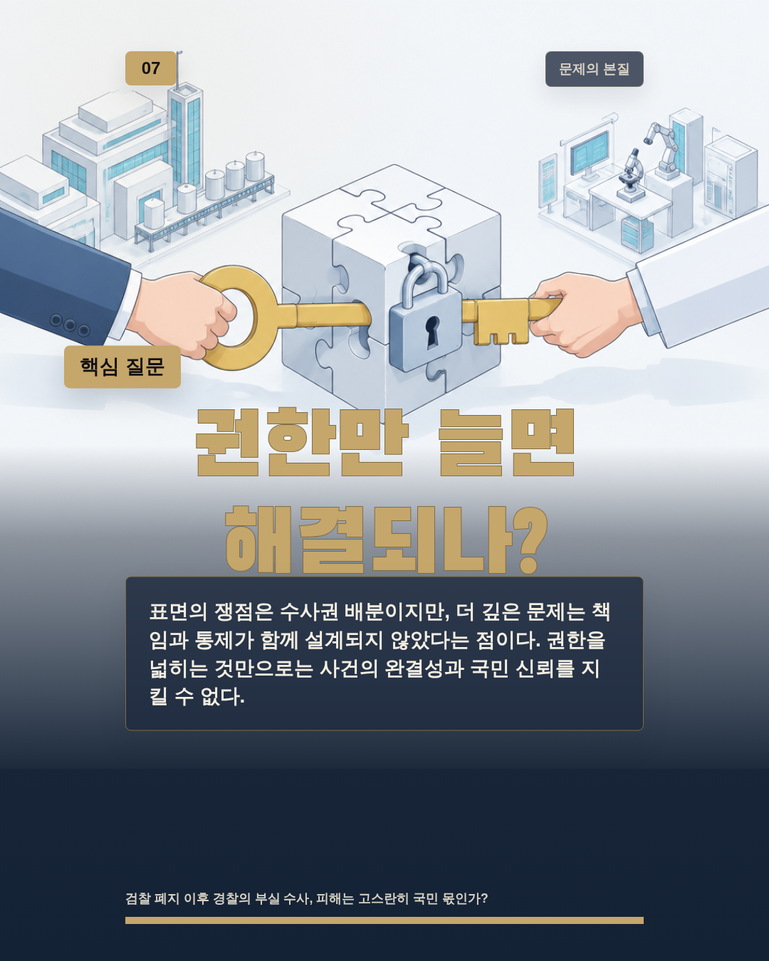 권한만 늘면 해결되나?