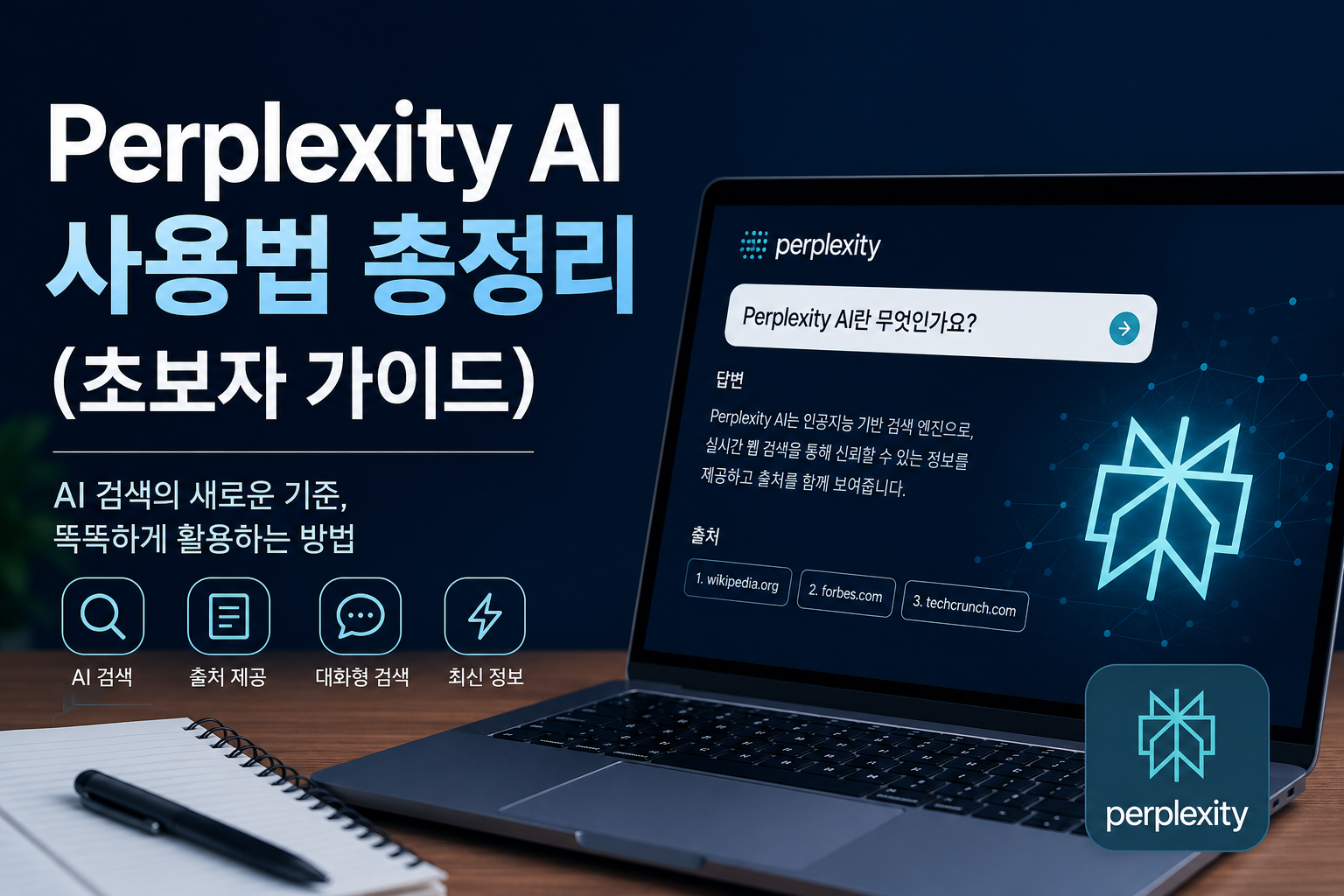 Perplexity AI 사용법 총정리 (초보자 가이드)