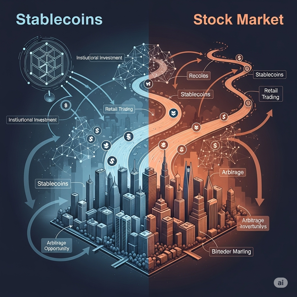 국내 주식과 스테이블 코인의 관계