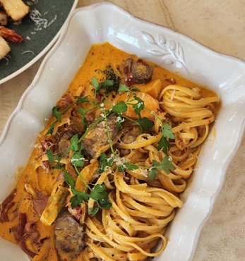 묵은지-오일-파스타-오산-메르오르