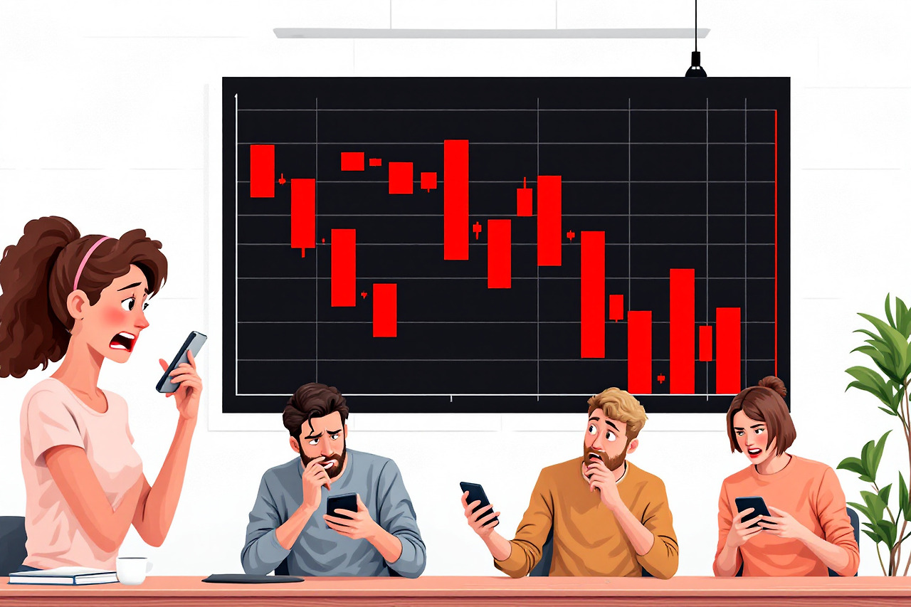 주가 하락으로 손실 가능성 증가