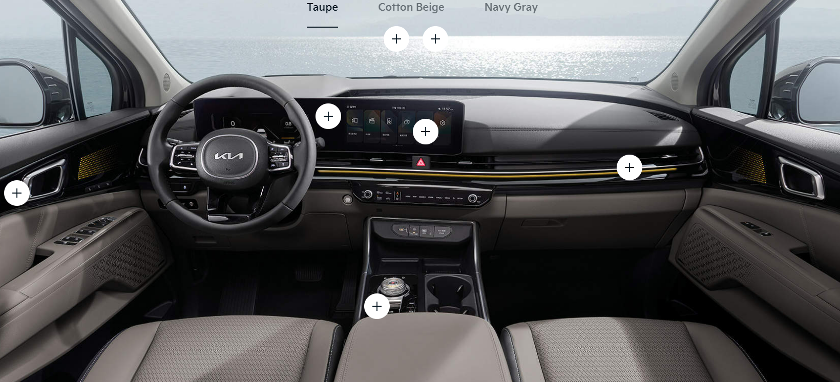 더 뉴 카니발 내부