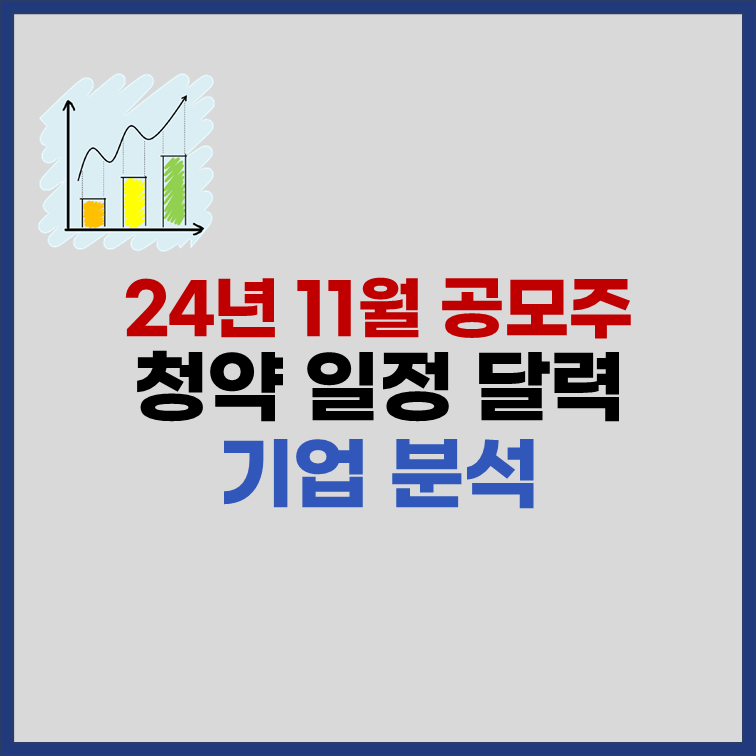 2024년 11월 공모주 청약 일정 달력, 종목 분석