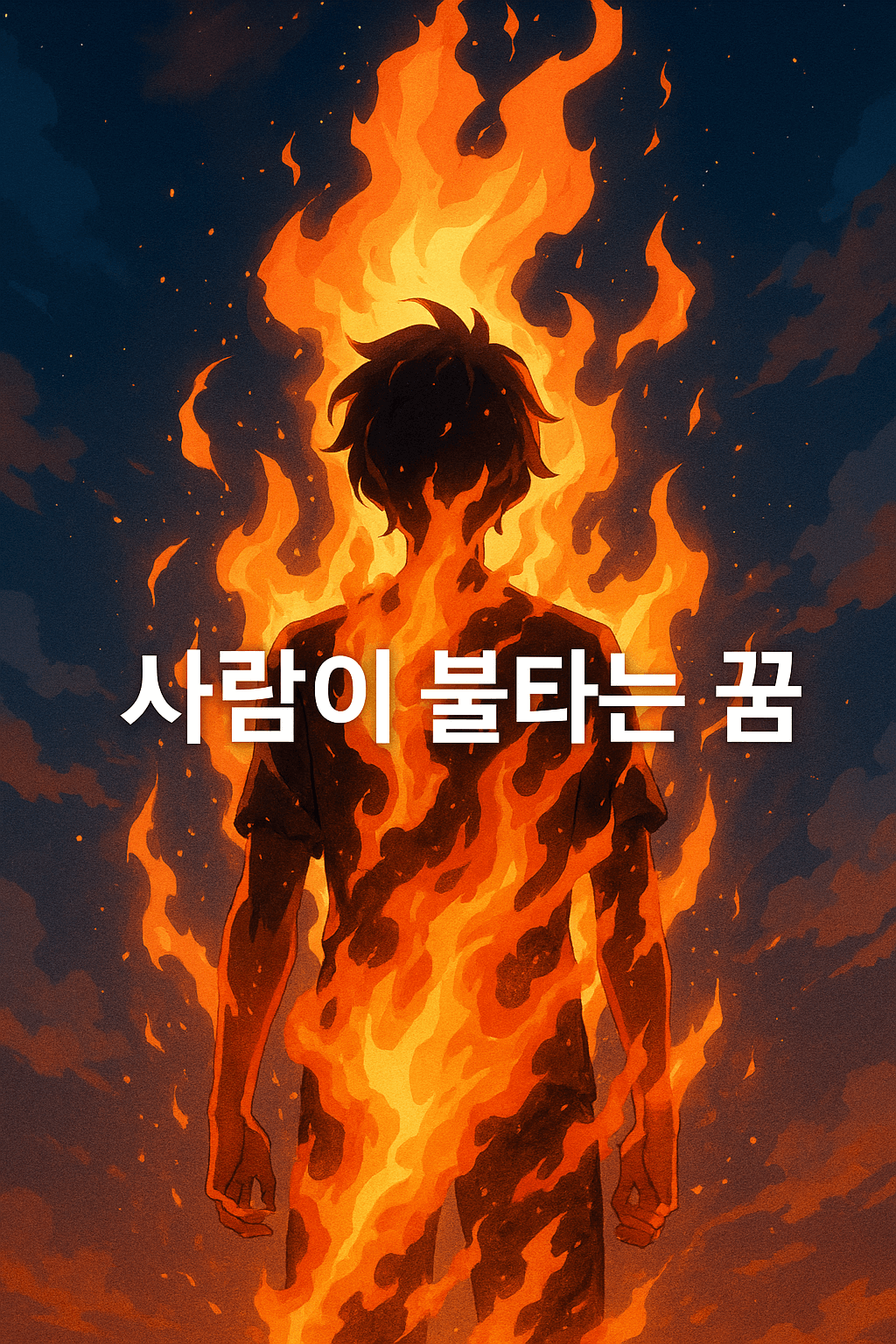 사람이 불에 타는 꿈
