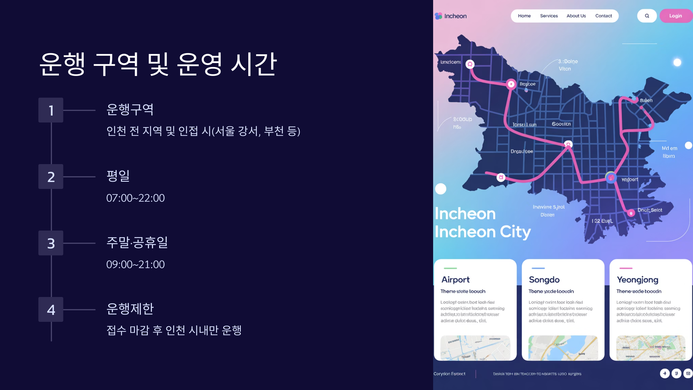 강화군, 옹진군 포함한 섬 지역