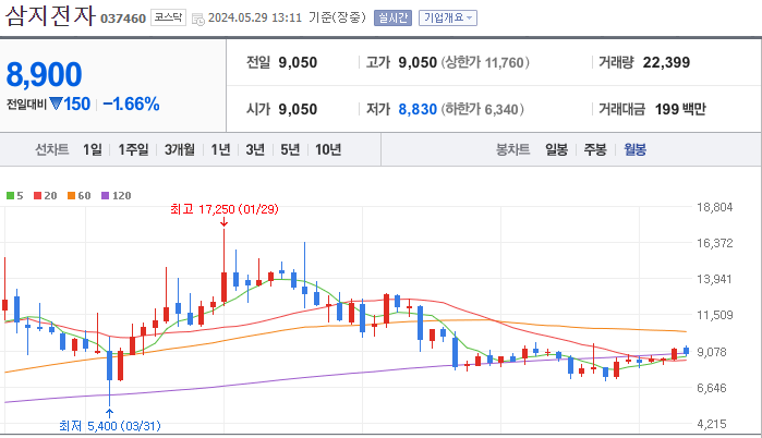 삼지전자
