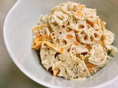 맛있는 연근샐러드