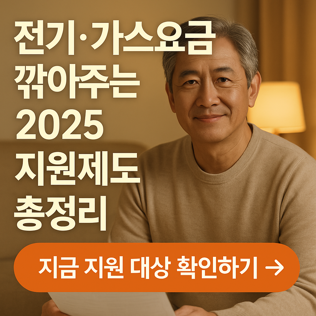 2025년 겨울 전기요금&middot;난방비 지원정책 총정리