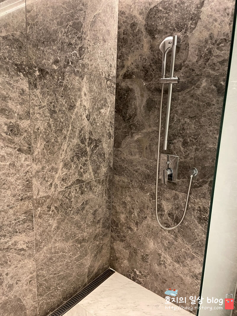 페어몬트 앰배서더 서울 시그니처 스위트룸 욕실_샤워부스