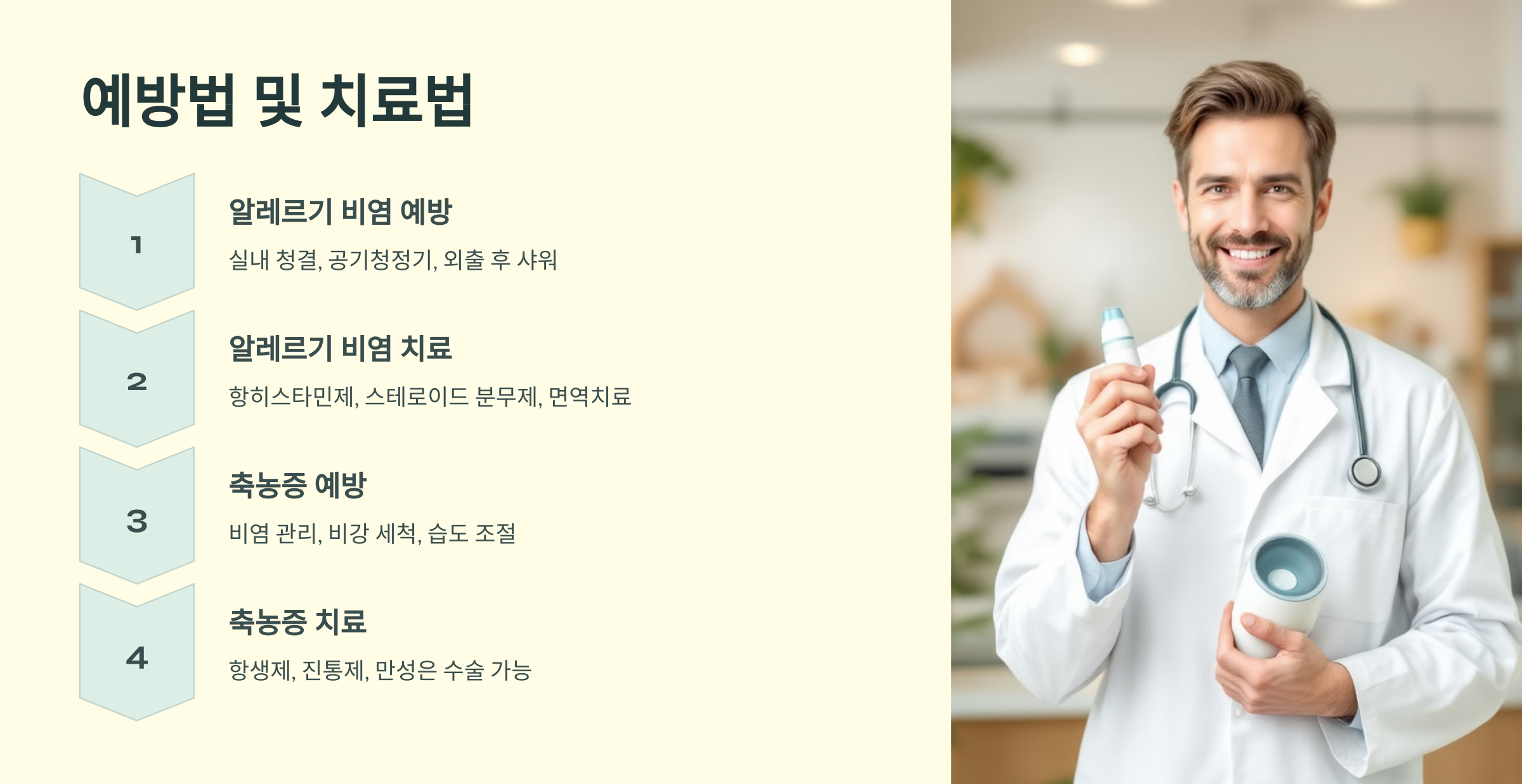 예방법 및 치료법