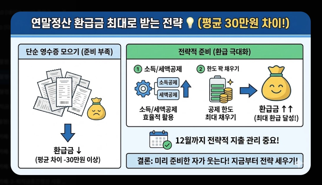 2026 연말정산 환급금 조회 완벽 가이드. 13월의 월급 받는 법