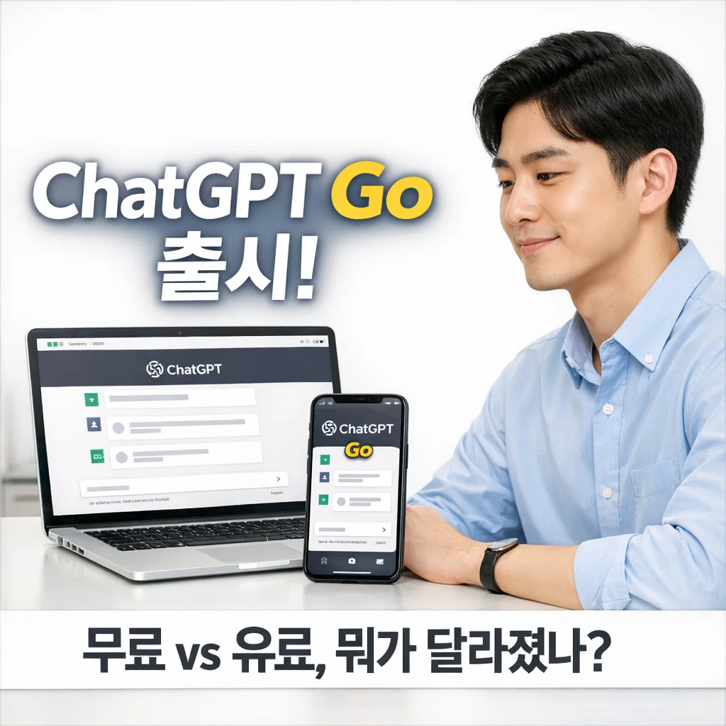 ChatGPT Go 출시? 무료·유료 요금제 차이 한눈에 정리