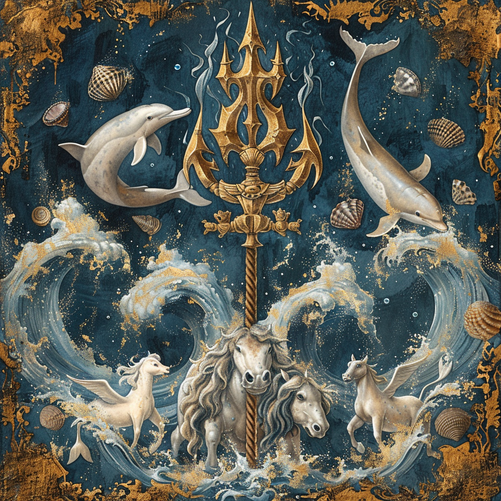 포세이돈: 바다부터 지진까지, 말까지 - 바다의 왕이자 대지를 흔드는 신