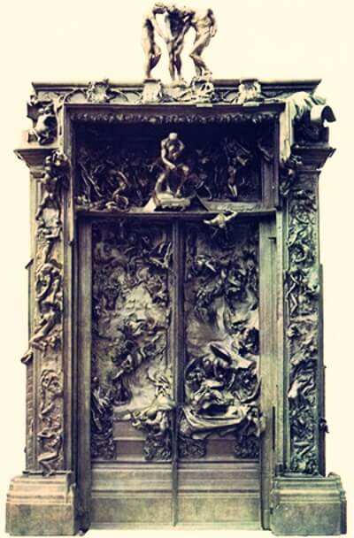 로뎅의 '지옥의 문'