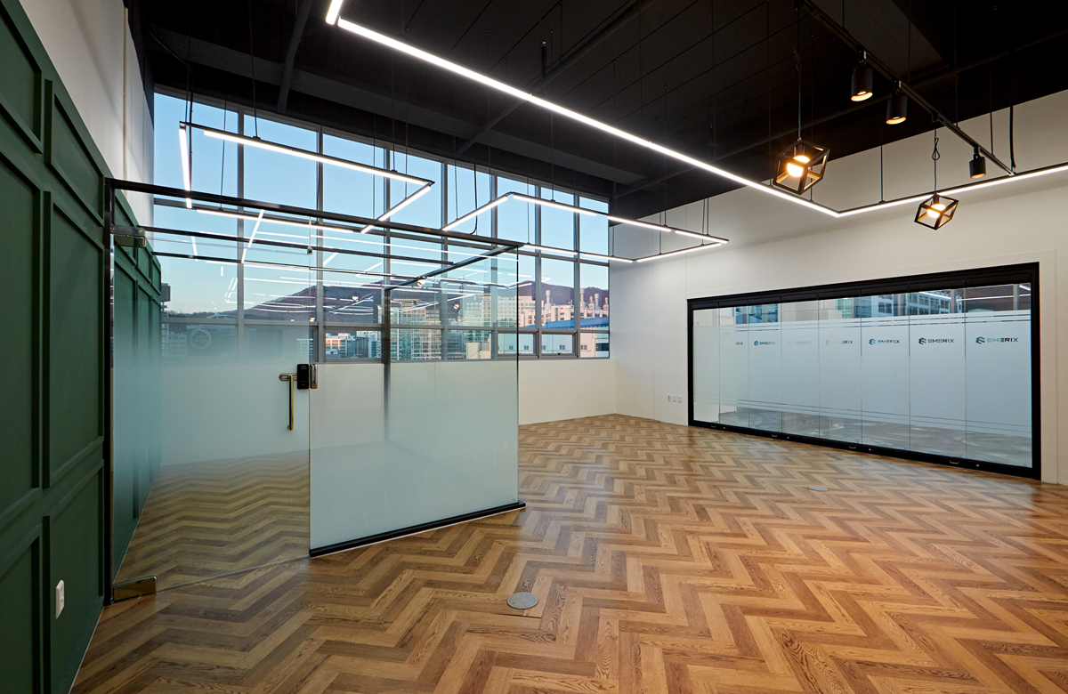 오피스유리가벽시공