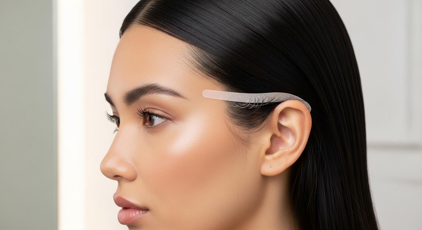 옆머리 새치 커버