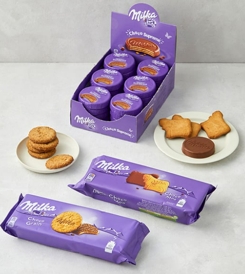 밀카 초코쿠키들