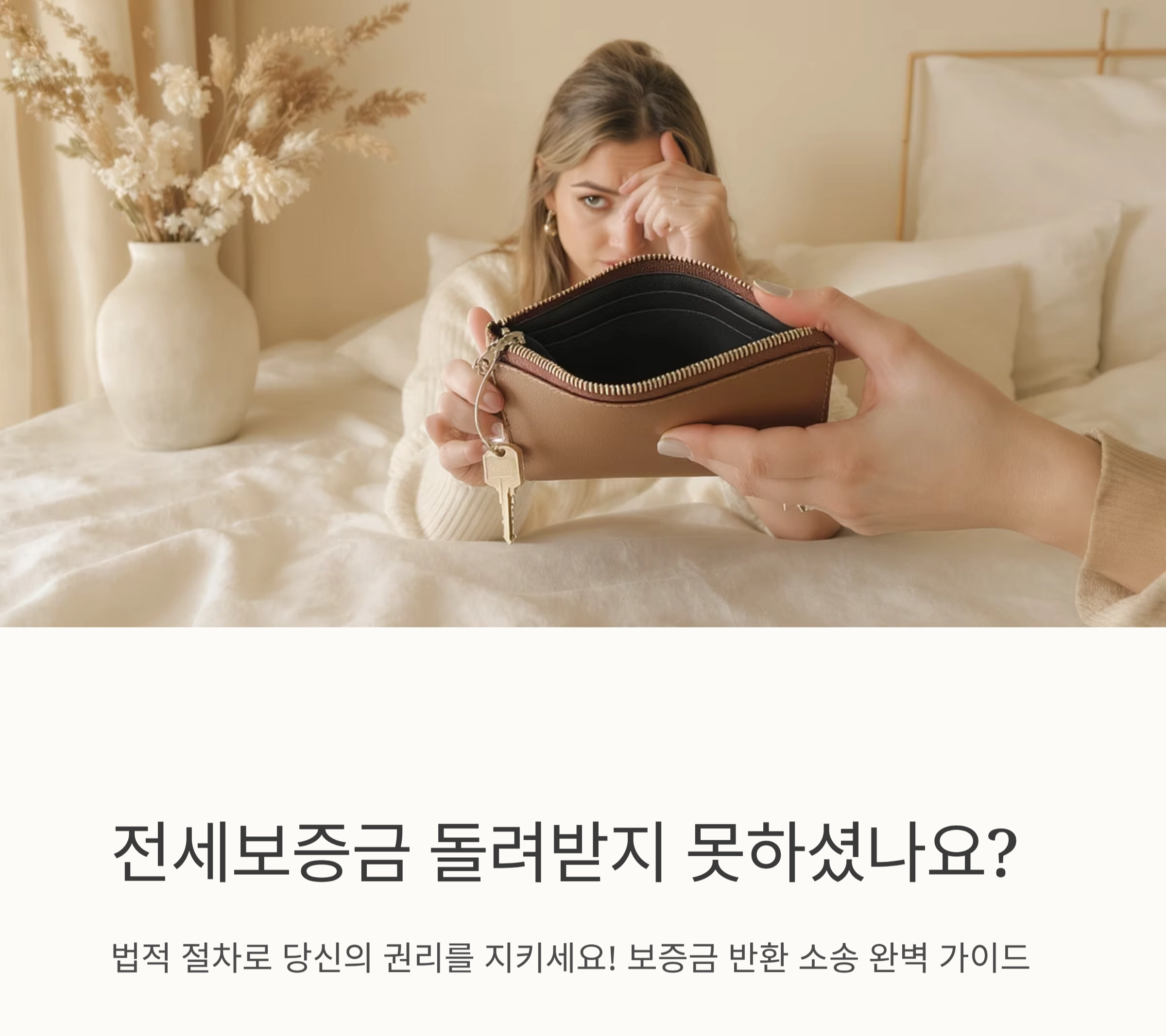 돌려받지 못한 전세보증금, 보증금 반환 소송으로 해결하세요