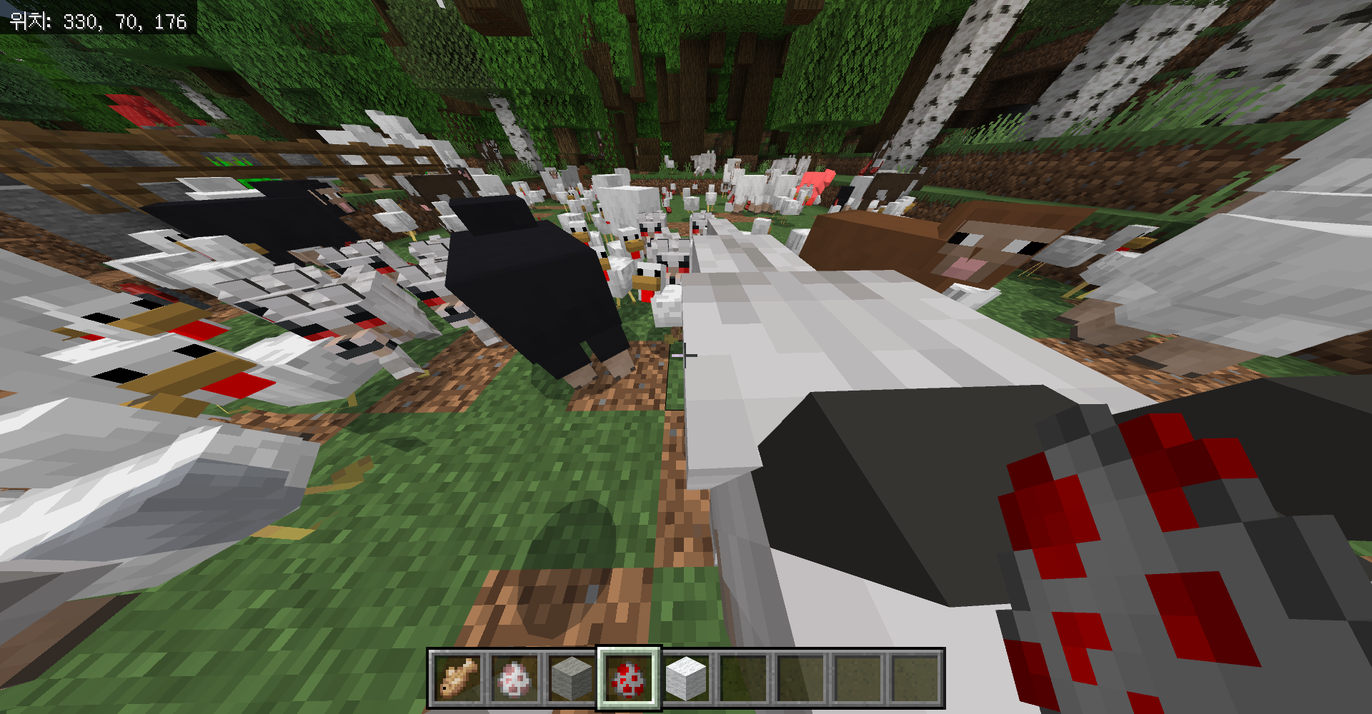 마인크래프트 속 나만의 소 농장 만들기
