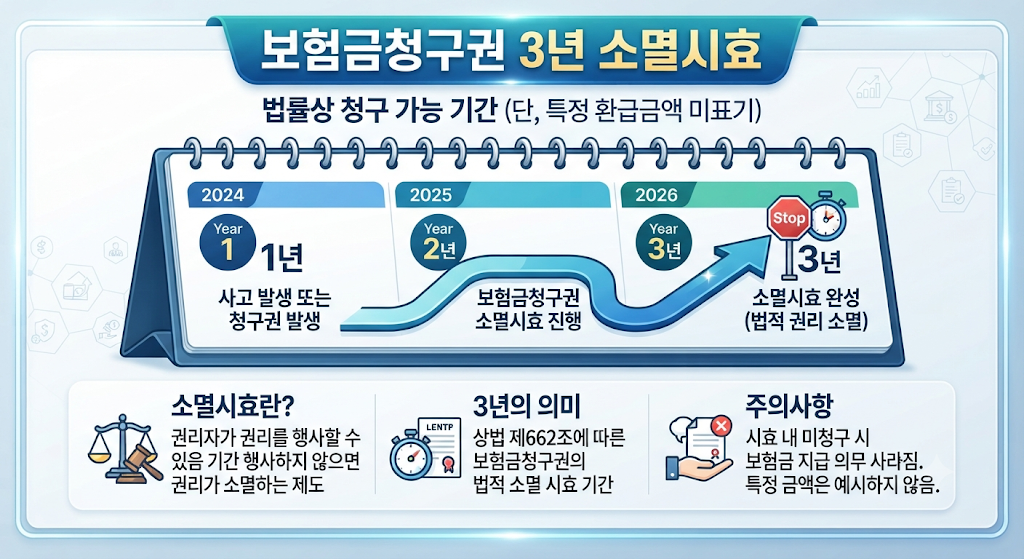 실손보험 보험금 청구권 3년 소멸시효