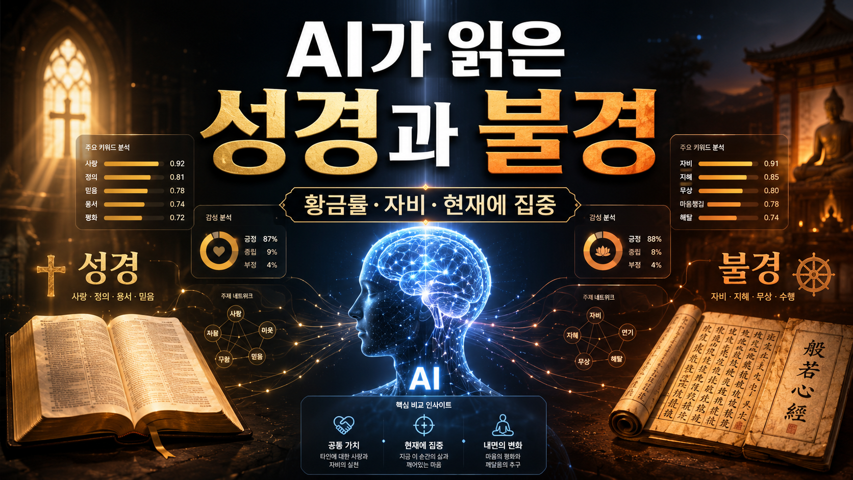 AI가 읽은 성경과 불경