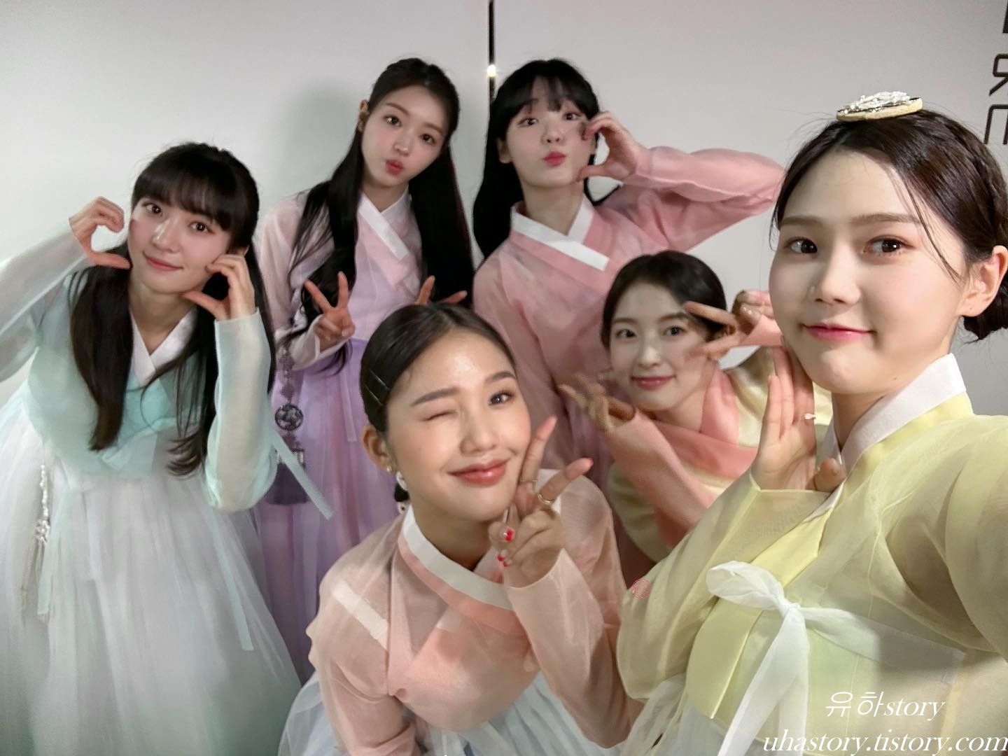 유하v 오마이걸(효정 미미 유아 승희 유빈 아린) 프로필