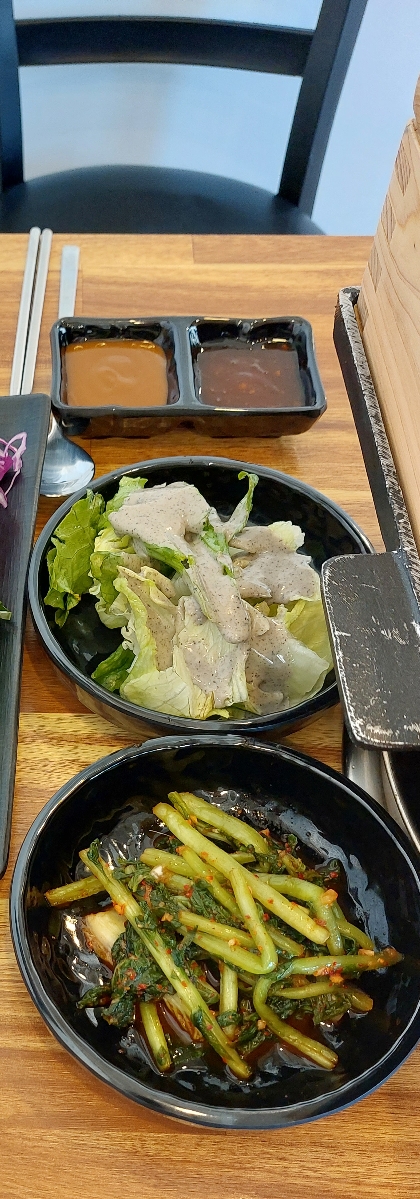 편백연가 열무 김치 넘나 맛이 좋다.