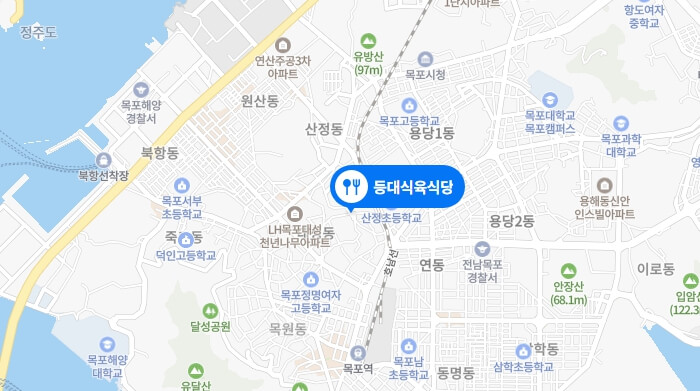 등대식육식당-지도