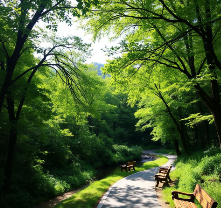 금산자연휴양림그림