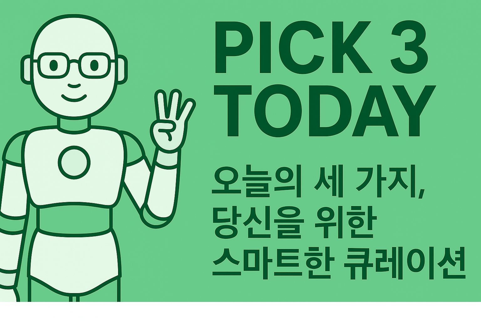 Pick3today 배너