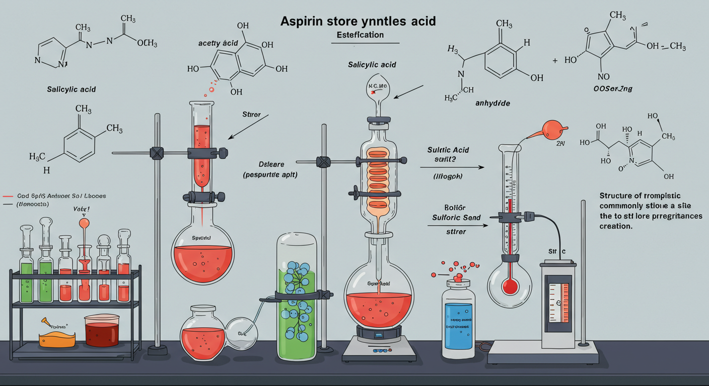 에스터화, 중등화학