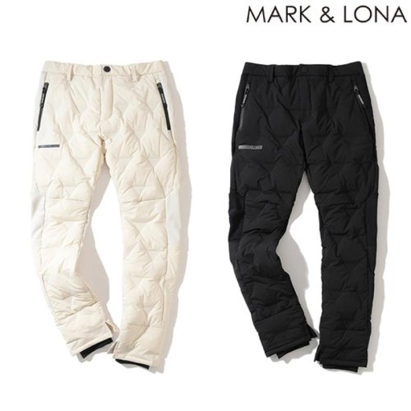 마크앤로나 남성 로고 2레이어 다운 팬츠 LP4CT57M