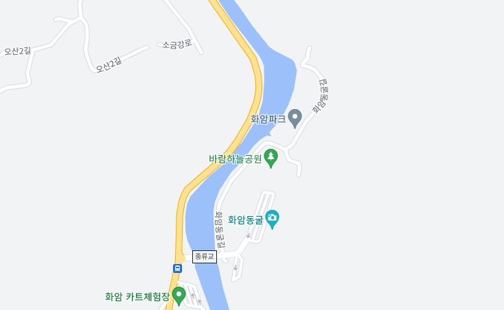 화암동굴 위치
