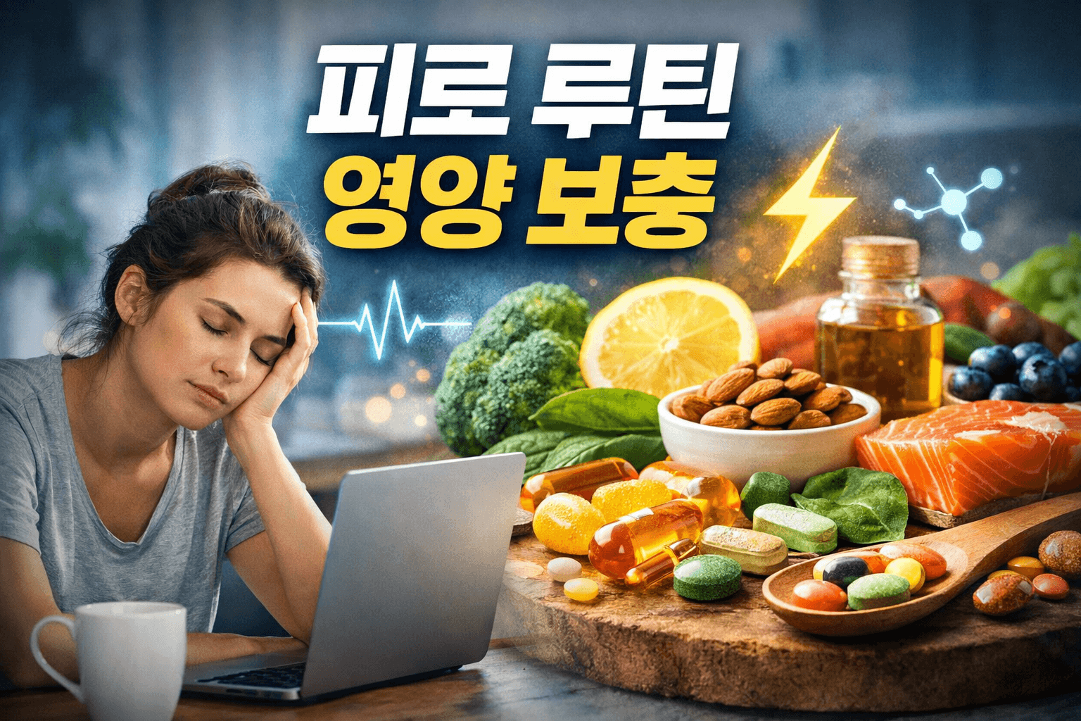 피로 루틴 영양 보충｜피로가 누적되는 패턴 끊는 회복 전략