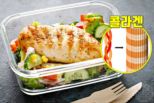 콜라겐 많은 음식 콜라겐 추천 식품 닭가슴살 닭연골
